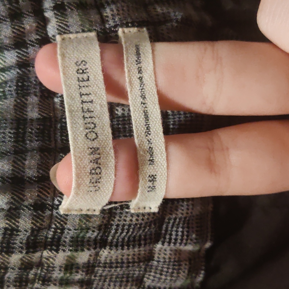 Urban Outfitters Urban Renewal Remnants High-Rise Plaid Trouser Pant Size M - Picture 5 of 9